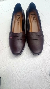 D&f 442 WP | Sepatu Pantofel Wanita | Sepatu Kerja Kantor | Sepatu Pantofel Hak Wedges Heels 5Cm