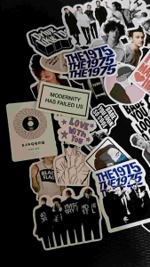 50pcs The 1975 • Sticker Pack • Waterproof • Scratchproof