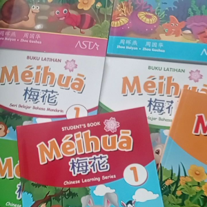 Meihua buku belajar bahasa Mandarin untuk SD