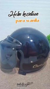 Helm bogo clasic premium sudah SNI free kaca