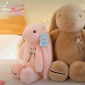 Thỏ Bông Tai Dài Lông Mềm Mịn Kích Thước 30cm Siêu Đáng Yêu Quà Tặng Cho Bé