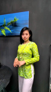 Xả Hàng Fix Lỗi Sợi • Áo Bà Ba Gấm Tay Dài Truyền Thống