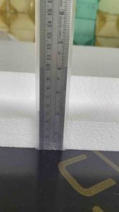 โฟมแผ่น Foam Sheet (ความหนาแน่น 1 ปอนด์) ขนาด 60 x 120cm ความหนา 1.5นิ้ว ราคา/5แผ่น