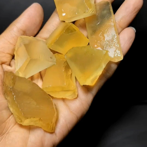 Bongkahan batu akik yellow citrine / natural citrine / lemon citrine / lembengan batu citrine