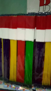 Bendera Plastik Indonesia dan Palestina Gagang (20 dan 10 Pcs)