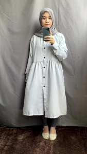 Tunik Wanita Full Kancing: Pilihan Terbaik untuk Busui & Terbaru