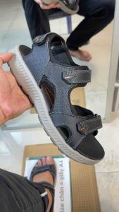 Giày xăng đan da thật dép quai hậu cỡ lớn 45 46 47 48 cho nam cao to chân ú bè. Big size sandals for wide feet