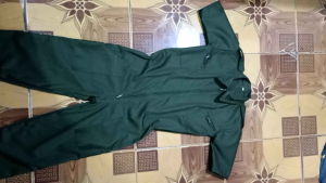 Baju Profesi Anak Mekanik Wearpack Anak Kostum Montir Bengkel Warna Hijau