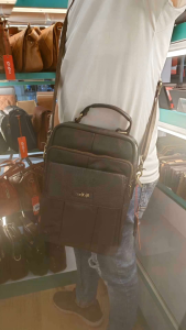 Kickers Genuine Leather Men Women Backpack Bag & Chest Bag 87390 22cm12cm32cm