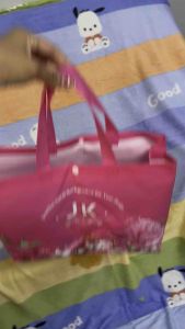 ผ้าห่มนาโนเซ็ตยกมัดได้ 10ผืน พร้อมกระเป๋าลายการ์ตูนขนาด4.5ฟุตผ้านุ่มนิ่ม