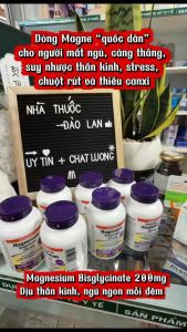 |NHẬP KHẨU| Magnesium Bisglycinate 200mg Webber Natural giảm căng thẳng chắc khoẻ xương date 2030 - Lọ 120 viên