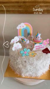 [Birthday Cake] Unicorn Cake Rainbow [Halal Birthday Cake] Premium Custom Cake / Lapis Surabaya / Pandan Kaya / Pandan Cake / Red Velvet Cake / Chocolate Cake / Kuih Lapis / Kue Lapis