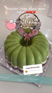[Agar Agar Cake] [Pandan Cake] Large 24 cm [Birthday Cake Halal] [Halal Cake] [Pudding Pandan] Pandan Kaya / Lapis Surabaya Pandang Cake Pandang Kue Pan Cake Pan Cake Kawaii Anime Cake - Lazada