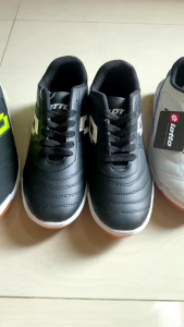 Sepatu Futsal dan Badminton Kulit Piyu Lotto Stadio SOL SUDAH DIJAHIT MUTER Kuat dan Awet