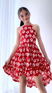Angel-Bie Erica Long Back Dress for kids age 9-12yrs.old