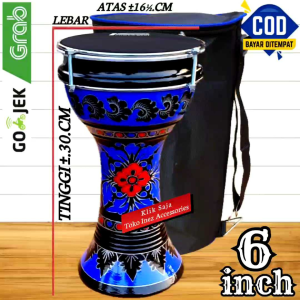Dumbuk Pinggang Anak 6.inch Hitam Biru Power Beat Hitam