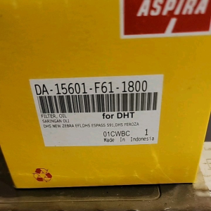 FILTER OLI DA-15601-F61-1800 OIL FILTER DAIHATSU FEROZA ZEBRA (BARU) ESPASS HIJET 55 CHARADE CHARMANT 83