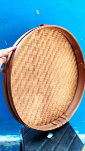 Tampah bambu - tampah besar - diameter 50 cm -  tampah 40 cm - tampah 30 cm - nampan bambu - nampan beras