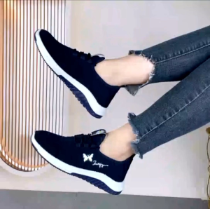 sepatu wanita sport galaxy butterfly import sw119 Casual Shoes Sneaker Olahraga Kasual Cewek Running y2k Karet sepatus neaker wedges cantik elegan lebaran sovella wishlist Sneakers campus