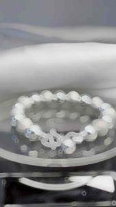 สร้อยข้อมือเงินแท้ 99.99% สร้อยข้อมือเม็ดประคำ สร้อยข้อมือเงินสุโขทัย