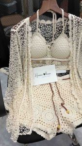 ️Sét Đồ Bơi Ren Móc QC 3 Món Dễ Thương