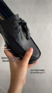 Soft Topsider for Men: Genuine Cowhide Leather & Marikina Made Stitched Soles