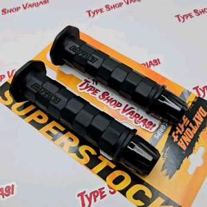 Paket Promo Handgrip Daytona SS-3 Original + Jalu Stang Cnc Universal / Sarung Gas Model Kotak + Jalu Stang Cnc / Handgrip Model Octagon / Jalu Stang Cnc