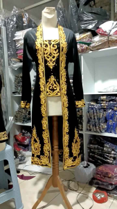 kebaya bludru kutubaru adat jawa
