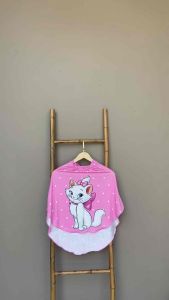 Bergo Printing Anak Motif Kucing / Hijab Instan Anak