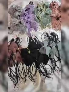 3IN1 KONEKTOR KALUNG MASKER KALUNG KACAMATA / KONEKTOR HIJAB MEWAH / STRAP MASKER BUNGA ROSE / STRAP KACAMATA PITA VINTAGE / FLOWER MASK STRAP / RIBBON GLASSES STRAP / TLR6734