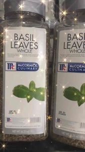 McCormick BASIL LEAVES WHOLE 180g