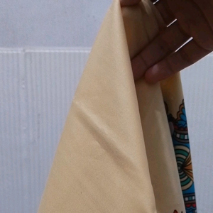 Pre Loved / Thrift Scarf Jilbab Hijab Kerudung segiempat Elzatta bahan satin mix warna mewah rainbow Lebaran Kondangan