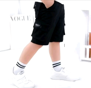 celana cargo pendek anak anak usia 2-12 tahun kantong kimpul terbaruh celana pendek cargo