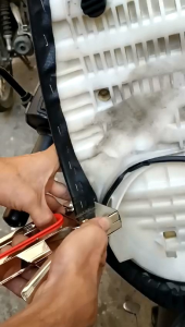 Kodenki Stapler Staples Gun Manual Tangan R23 Jok Motor Mebel Bingkai Furniture Pintu Kayu Papan - Stapler Gun Tracker Hekter Alat Staples Jok Motor Sofa Kain Tirai Kayu Isi Staples Ukuran Bisa 13/4 13/6 13/8