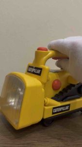 Caterpillar Toy Construction Flashlight and Night Light Bulldozer (preloved)