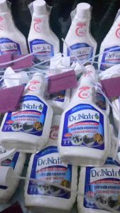 Combo 2 Chai Tẩy Đa Năng Dr Natro Tẩy Sạch Mọi Vết Bẩn Dầu Mỡ Tẩy Cặn Canxi Công Nghệ ion Từ Trường 500ml Khử Khuẩn