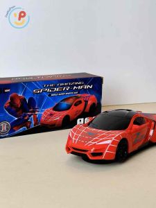Đồ chơi xe siêu anh hùng Spiderman thiết kế thể thao màu đỏ 019 PeeKaPaw Toys