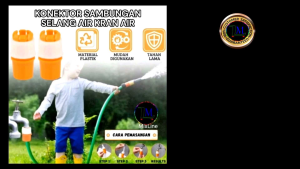 Konektor Sambungan Selang Pipa Kran Air Fleksibel