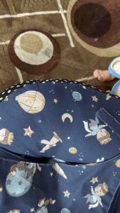 Sofa Bayi Newborn Jumbo Gesper Dengan Sabuk Pengaman Multipungsi Free Bantal Crown Dan Tas Mika