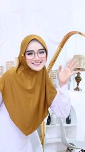 bergo nadia pet antem / bergo pet antem / hijab instan / hijab murah