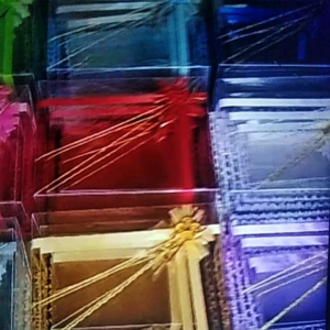 Souvenir Kotak Hantaran Seserahan Pernikahan Lengkap Mika Hias Model Pita Isi 4 Box