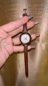 Billie Jam Tangan Wanita GEDI Jam Analog Kulit Anti Air BS208