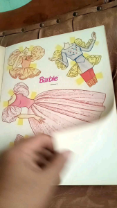 Buku Membuat Boneka Kertas Barbie