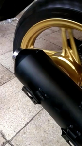 TERLARIS KNALPOT COPY CMS SUARA NGEBASS ADEM UNTUK MOTOR MATIK BEAT KARBU BEAT FI HEAT STREET MIO SPORTY / SMILE MIO J MIO M3 SCOOPY VARIO CW VARIO 125/150 SOUL KARBU SOUL GT FINO SPORTY GENIO