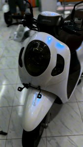 Promo Stiker Skotlet Putih Mutiara Biru Sekotlet Putih Lembayung Biru Bunglon Sticker Scotlite Lis Body Motor