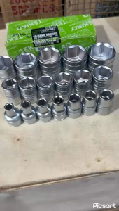 Mata Sok Tekiro / Mata Shock Tekiro Pendek 1/2 Segi ( 8•9•10•11•12•13•14•17•18•19•20•21•22•24•27•28•30•32 Mm)