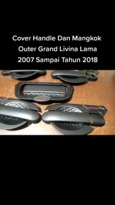 Cover Handle Livina Hitam & Paket Handle Outer Livina Hitam