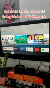 Android tivi box FPT S400 S335 đã úp rom atvnâng cấp mọi tivi thường thành smart tivi thông minhxem tivi Youtube miễn phí tivi box FPT playbox FPT android tivi box