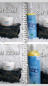 SkeenCare 120ml Peeling Lotion Extra Strength Trio Set 101%Original