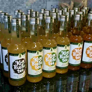 คอมบูชา 100% Natural Home Brew High in Active Probiotics & Antioxident ชาหมักสุขภาพ มีโพรไบโอติกสูง สารต้านอนุมูลอิสระ 270ml